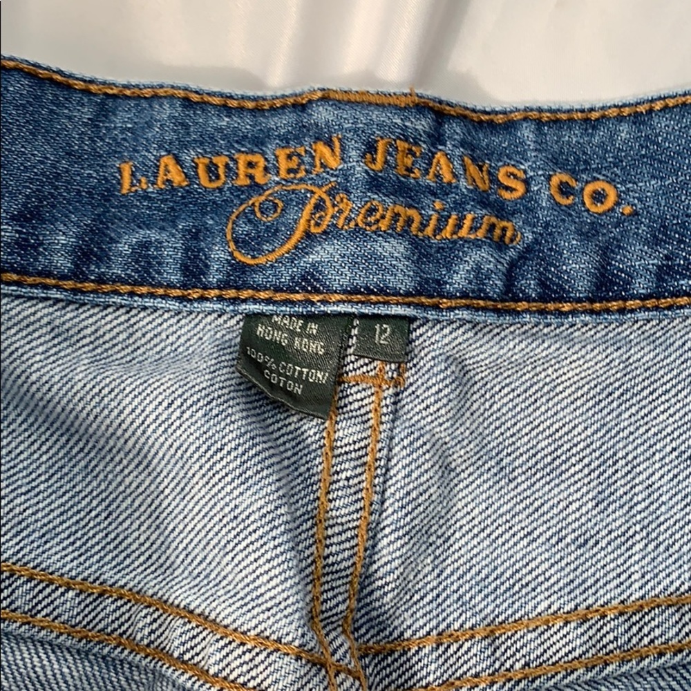 Ralph Lauren Jeans Co Premium Denim Jeans Size 12 - Picture 5 of 5